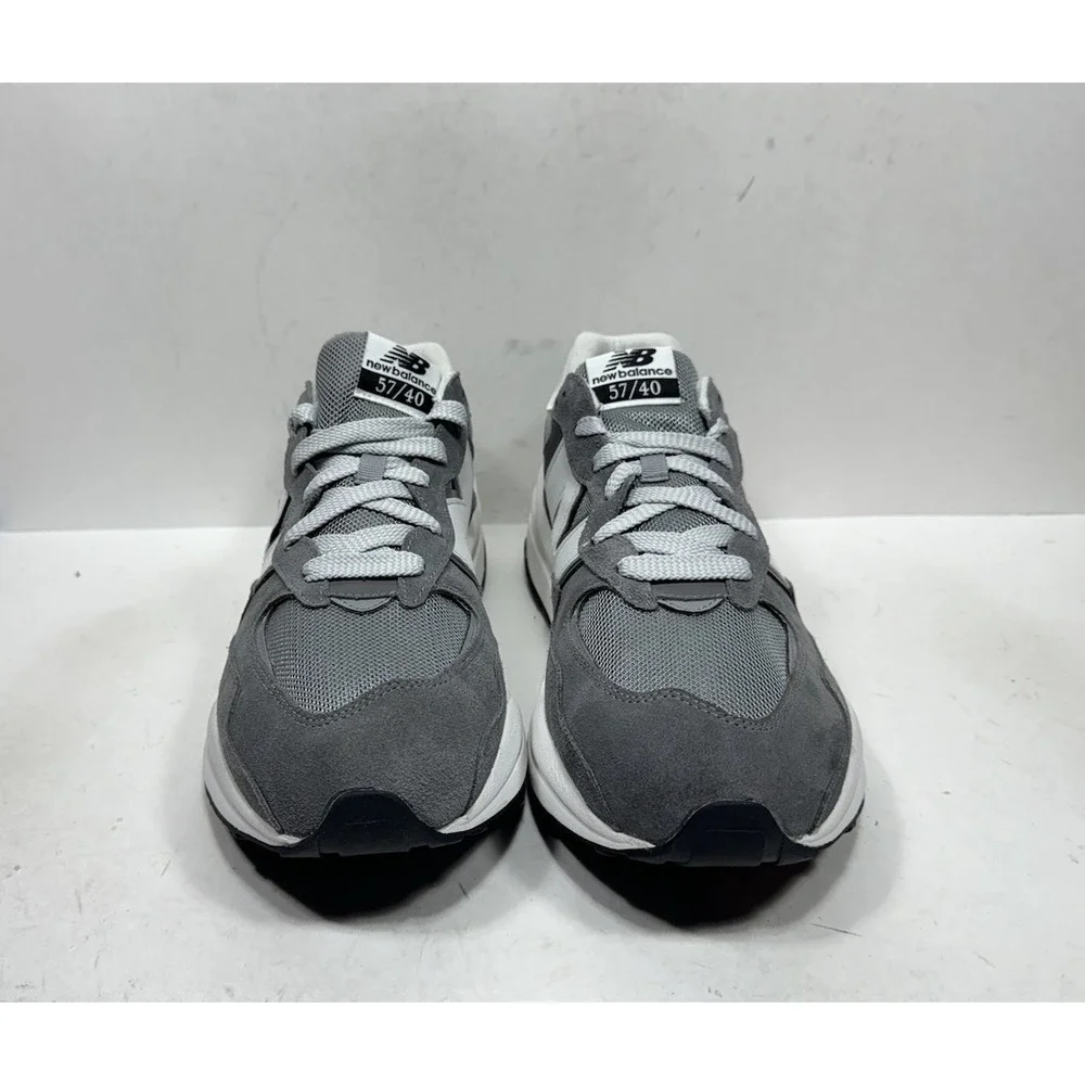 New Balance 57/40 M5740VPB Castlerock‎ Grey Men's Size 14 Suede Shoes